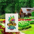 thumbnail image 6 of Summer Pineapple Garden Flag Double Sided Vertical Burlap Yard Outdoor Decor 12.5x18 Inch, 6 of 6