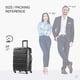 thumbnail image 3 of Maleta Samsonite Omni PC Hardside de 24 pulgadas, color negro, 3 of 7