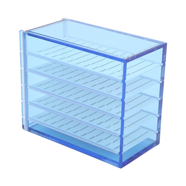 Estuche organizador de pestañas postizas caja de almacenamiento de pestañas postizas diseño de puerta extraíble de 5 capas acrílico para extensión de pestañas ANGGREK Otros