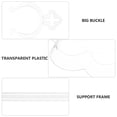 thumbnail image 3 of FONDOTIN 10pcs Plastic Doll Stand Holder Transparent Display Base For Dolls For Figures Non Deforming And Safe Material, 3 of 7