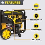 Champion 9200-Watt Electric Start Home Backup Portable Generator with CO Shield®