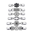 thumbnail image 1 of Six piece set Sweater Cardigan Shawl Clips for Women Brooch Clips,make you more attractive clips are provided, 1 of 5