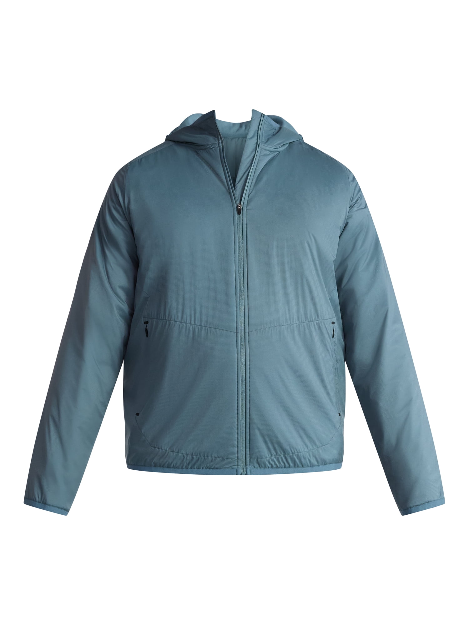 George Men's and Big Men's Lightweight Insulated Hooded Nylon Jacket, Sizes S-3XL