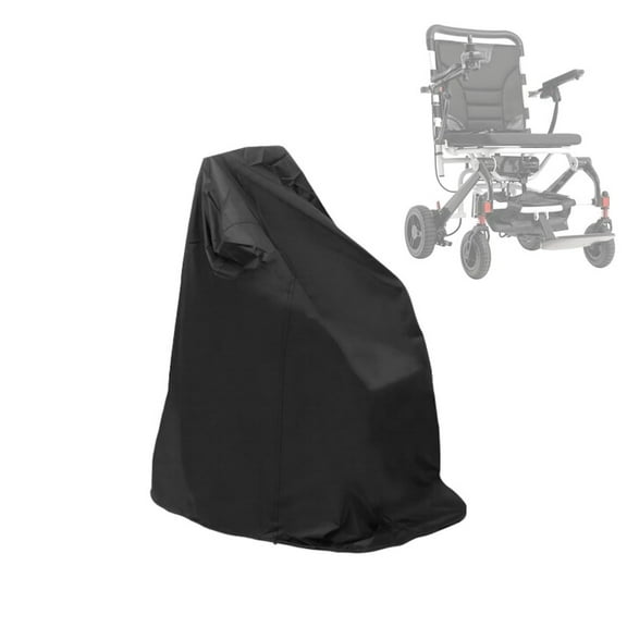 Mobility Scooter Cover,1Pack Durable Waterproof Electric Wheelchair Cover,QZS Mobility Scooter Storage Accessories for Indoor and Outdoor Travel,45.3x29.5x51.2In