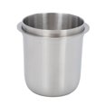 thumbnail image 3 of Crema Dosing Cup Coffee Dosing Cup Small Dosing Cup Silver Dosing Cup Dosing Cup 150ml 58mm Hands Free Stainless Steel Universal Inverted Coffee Powder Cup For Coffee Machine, 3 of 8
