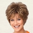 thumbnail image 2 of ruhuadgb Universal Women Short Wig Breathable   for Outdoor   Heat Dissipation, 2 of 7