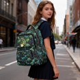 thumbnail image 3 of Uorisanigo Green Dinosaur Kids Hiking Backpack for Boys Outdoor Travel Daypack Elementary School Bag Lightweight Casual Camping Vacation Large Capacity, 3 of 7