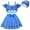 B, variant on Girls Descendants Princess Two Piece Ruffle Swimsuit Kids Bikini Set Swimwear Dress Up