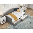 thumbnail image 3 of AFI Acadia Twin Wood Daybed with Set of 2 Drawers in Grey, 3 of 5