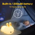 thumbnail image 3 of LED kids night light, baby night light with touch switch, 3 of 4