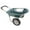 Green, variant on Olurrisa 2 Wheel Wheelbarrow, Plastic and Steel Wheel Barrel, 300lbs Capacity Garden Cart for Lawn, Gardening, Construction