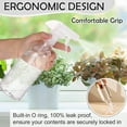 thumbnail image 6 of Armscye 16.9oz/500ml Empty Spray Bottles 4 Sets, Adjustable Mist/Jet Nozzle Leakproof Refillable Bottles for Cleaning, Hair, Essential Oils, Adjustable Mist, Stream Nozzle, 6 of 7