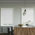 thumbnail image 6 of Sun Zero Everly Slub Texture 100% Blackout Cordless Roller Shade, 34"x72", White, 6 of 6