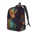 thumbnail image 1 of Fotbe Whimsical Dragon Color Cool Mochila de Lona con Estampado, Mochila Duradera, Mochila Versátil de Alta Calidad, Mochila Compacta Vintage-Medium, 1 of 5
