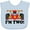 AE-Light Blue, variant on Inktastic Race Car 2nd Birthday Boys Racing Boys Baby Bib