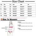 thumbnail image 2 of Lilgiuy Split Bikini Swimsuit Women's Color Print Charming Thin Straps Seaside Vacation Ladies Swimwear High Waisted Swimwear Clearance on Sales, 2 of 4