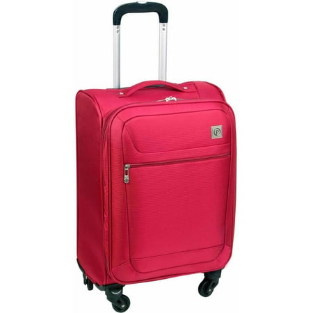 Protege 20" Vapor Lightweight Rolling Suitcase, Red