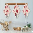 thumbnail image 5 of 6PCS Dish Towels and Dish Cloths Reuseable Dishcloths Sets for Washing Dishes, Cooking, Baking Size 11" x 11" Cute Red Bows Pattern, 5 of 9
