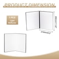 thumbnail image 2 of Uxcell 11"x8" Light Reflectors 2 in 1 Photography Reflectors Cardboard, 2 of 7