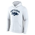 thumbnail image 2 of Men's Fanatics  White Nevada Wolf Pack Primary Logo Pullover Hoodie, 2 of 3