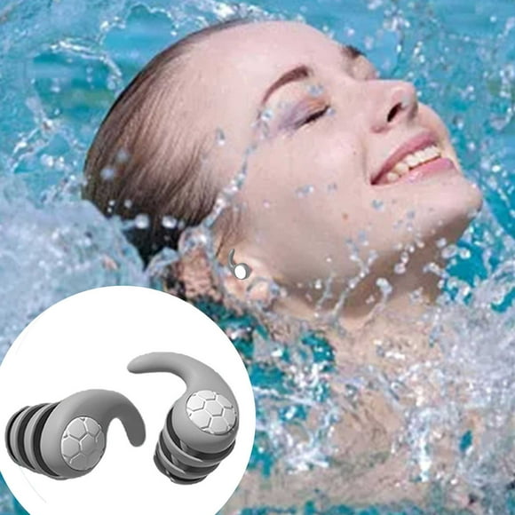 Product Category Swimming Product Title 1 Pair Of Swimming Adult Ear Plugs Reusable Silicone Ear Plugs for Swimming Surfing Shower Sleeping and Water Sports