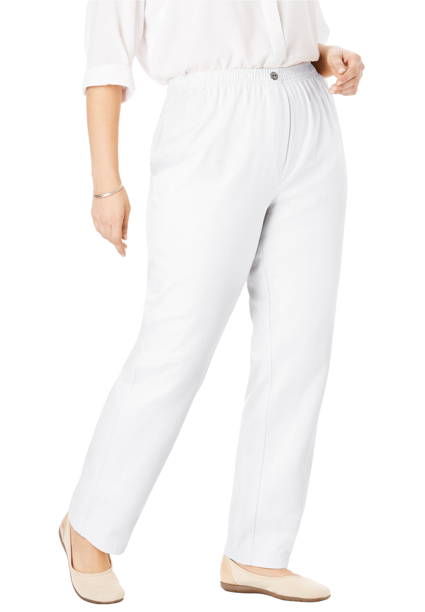 plus size cotton pants