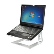 Support pour ordinateur portable pliable en aluminium, support ergonomique pour ordinateur portable, argent