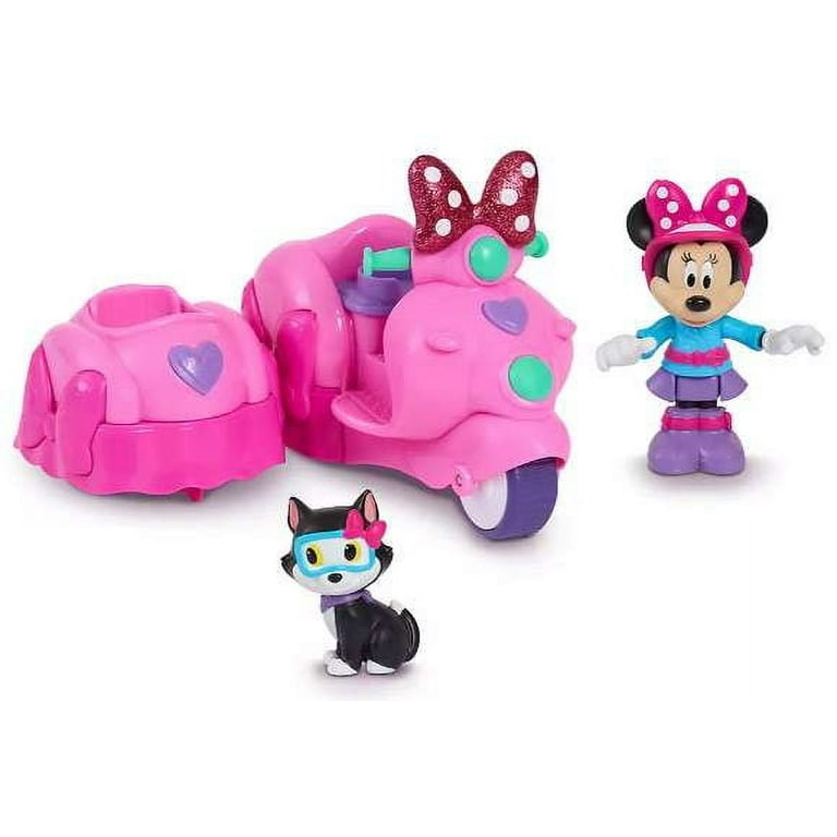 Disney Junior Minnie Mouse Vehicle & Figure Removeable Side
