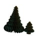 thumbnail image 2 of 2 figuras de papel para árbol de Navidad, decoración navideña para bodas. Verde, 2 of 9