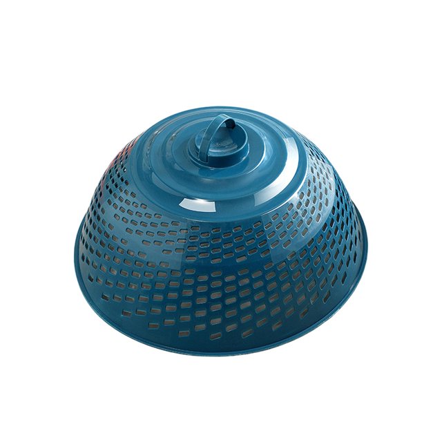 Funda para platos de comida, funda para servir, suave, ahorra espacio, protege tus alimentos, funda para vajilla, platos, cuencos, platos, funda para Azul