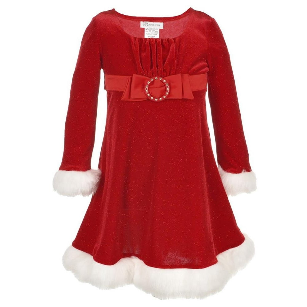 Bonnie Baby Bonnie Jean Baby Girls Red Burgundy Velvet Jeweled Buckle