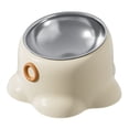 thumbnail image 1 of Bol d'Alimentation pour Animaux Surélevé en Acier Inoxydable avec Base Robuste pour Repas Intérieur Confortable, 1 of 7