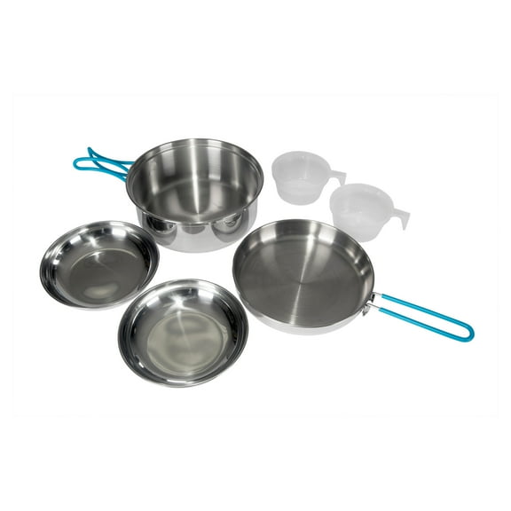 Stansport 2 Person Cook Set Stainless Steel