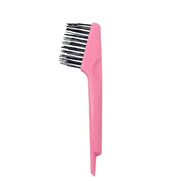 1 pieza de limpiador de cepillo de pelo con mango con gancho incorporado, herramienta para quitar el polvo del pelo, herramienta de limpieza de cepillo de pelo 2 en 1