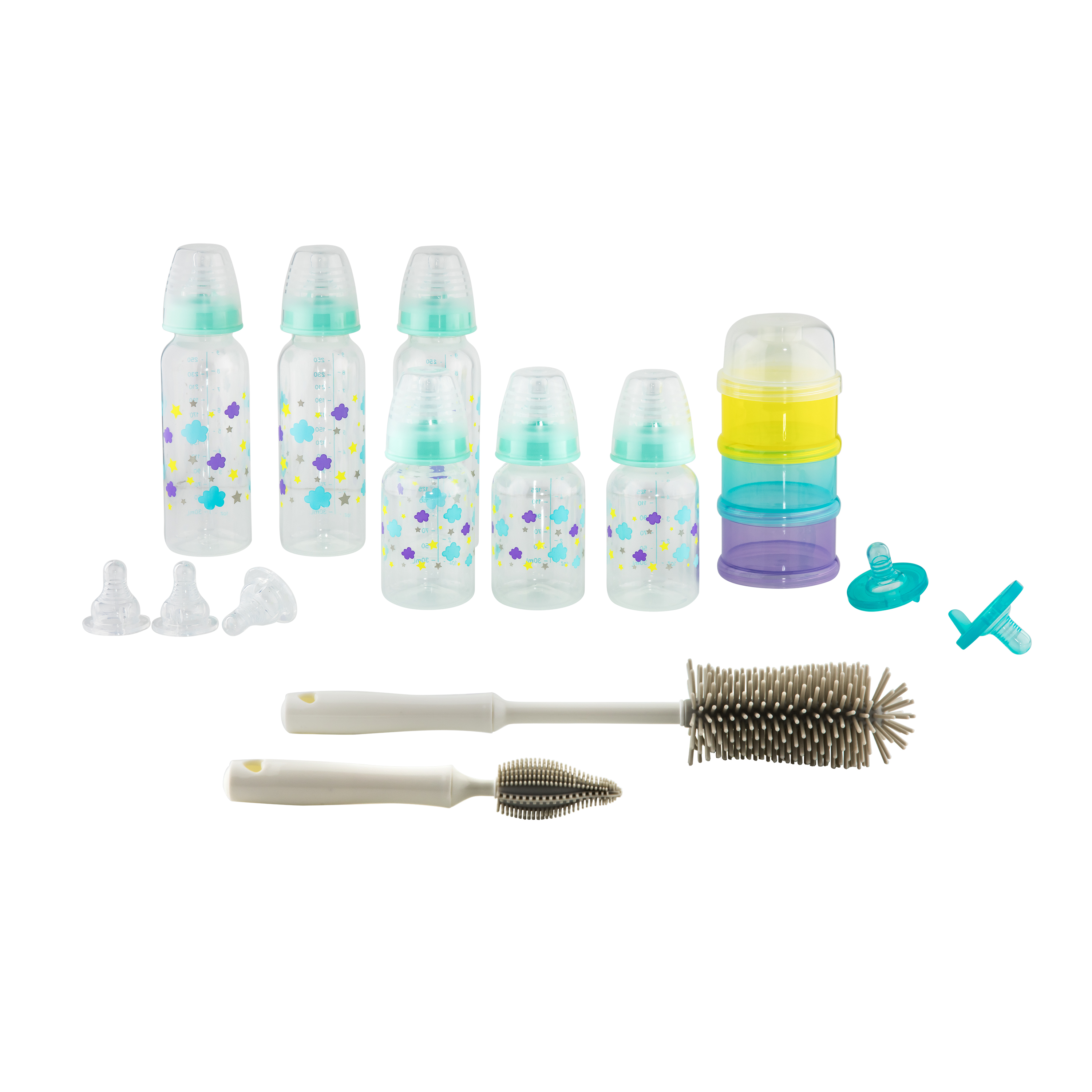 Set de regalo de biberones para bebé Parent's Choice, recién nacido 0 meses+, color neutro, unisex 4
