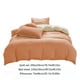 thumbnail image 3 of Juegos de colcha y cubrecama para todas las estaciones: juego de cama de 4 piezas, sábanas lavables de color liso, funda nórdica y fundas de almohada, sábanas de algodón lavado., 3 of 9