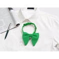thumbnail image 5 of Pajarita Pre-Atada Allegra K Terciopelo verde One Size, 5 of 5