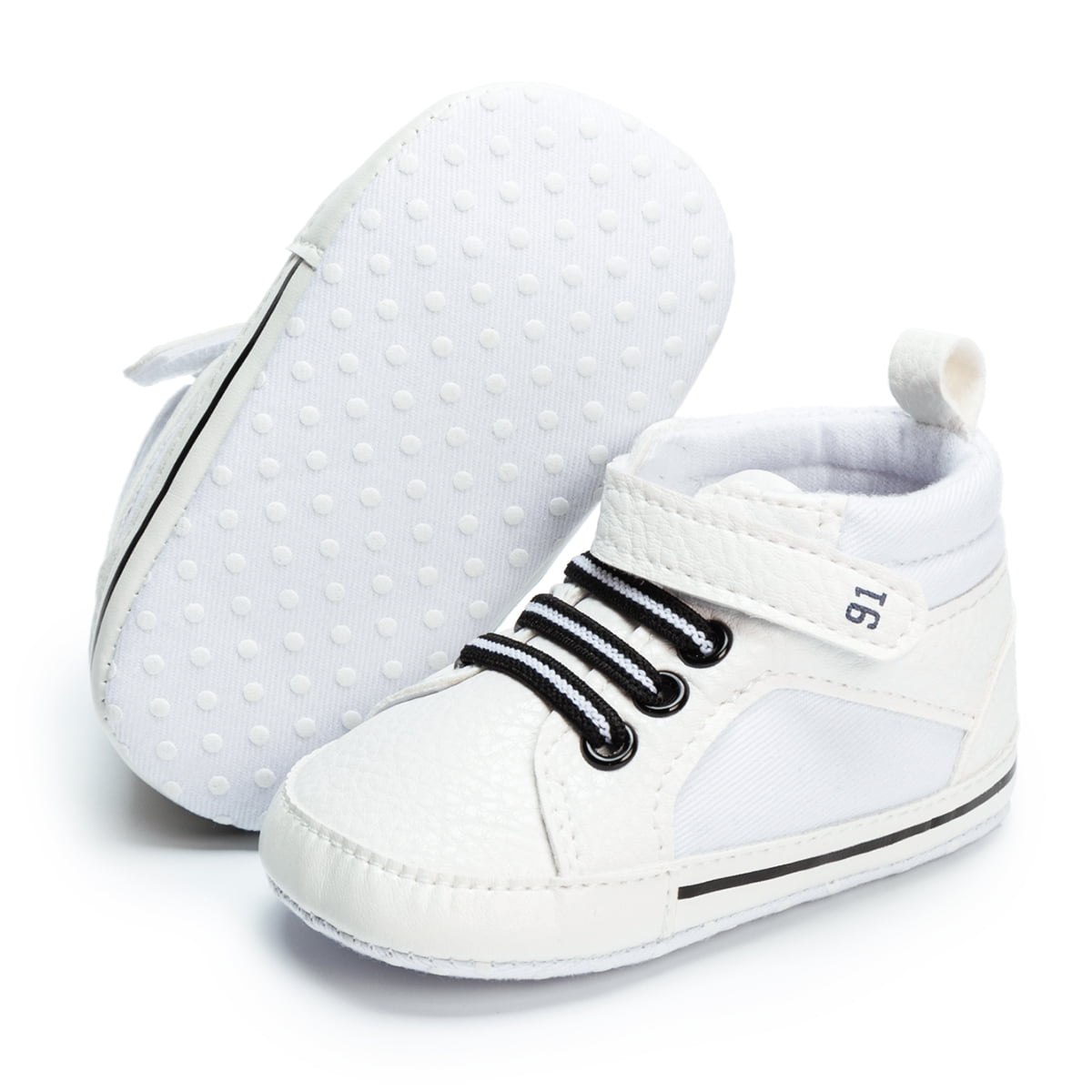 infant girl high top shoes