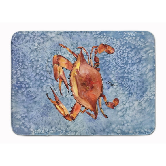 Crab Machine Washable Memory Foam Mat