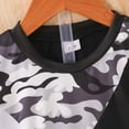 thumbnail image 6 of Kids Boys Clothing Sets Cute Camouflage Print Graphic T-Shirt & Drawstring Shorts 2-Piece Outfit Boys Outdoor Adventure 2-11 T, 6 of 7