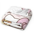 thumbnail image 3 of Hello Kitty Throw Blanket, Cozy Flannel Blankets For Boys Girls, Super Soft Warm Blanket For Couch Sofa Bed, 3 of 9