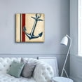 thumbnail image 5 of Epic Graffiti "Americana Captain's Anchor" by Ethan Harper, Canvas Wall Art, 37"x37", 5 of 8