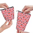 thumbnail image 3 of Lsque Cartoon Strawberry Pattern Telescopic Pencil Bag Pen Holder Stationery Case, Stand-up Retractable Transformer Bag Organizer, 3 of 6
