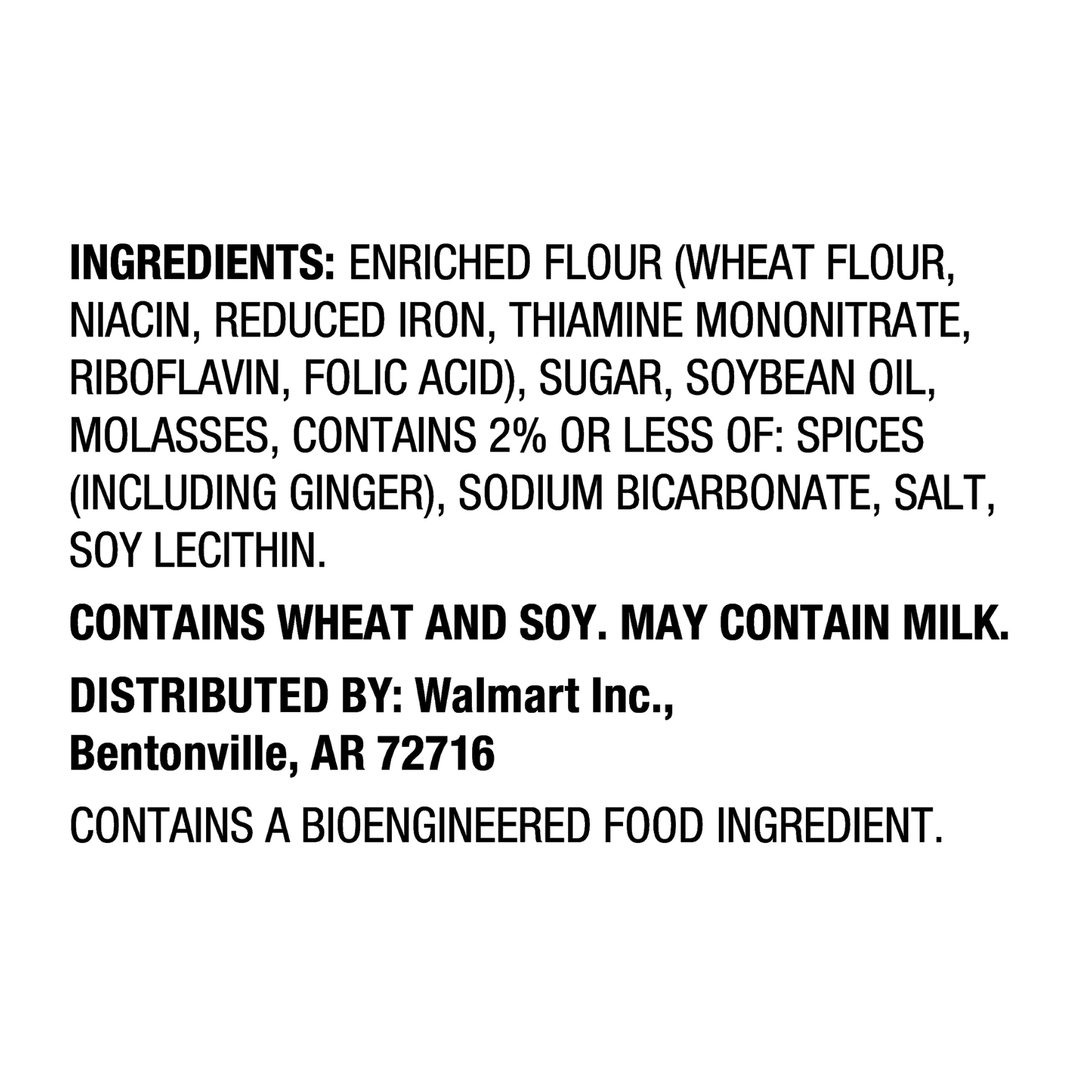 Great Value Baked Ginger Snap Cookies, 16 oz