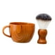 thumbnail image 1 of Pincel de afeitar juego para hombres limpiando el cuenco de la barba, limpieza de barba facial, 2 en 1, colocación de cepillos de espuma para regalo d, 1 of 9
