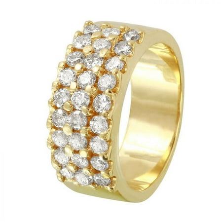 Foreli 1.5CTW Diamond 14K Yellow Gold Ring