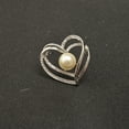 thumbnail image 4 of Broches Glitter Patement Plata Plata New Design Patrón de corazón Regalos para Mujeres Joyería Femenina Accesorios Accesorios Accesorios Accesorio Plata Inevent FN001338-01, 4 of 7