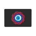 thumbnail image 7 of Nazar Amulet Turkish Oriental Eye Rugs Doormat, Non-Slip Machine Washable Carpets Floor Door Mat , 36" x 24", 7 of 7