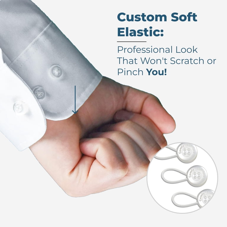 dress shirt neck extender walmart 6 Pcs Shirt Collar Button Extenders, Elastic Collar Extenders for Mens Shirts, Dress Shirt Tie Neck Collar Button Expanders for Expanding Length Men