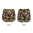 thumbnail image 5 of Lsque Tropical Flowers (2) Printed Women's Running Shorts with Liner Pockets,Elastic Quick Dry Workout Athletic Gym Yoga Shorts,Womens High Waist Shorts-Large, 5 of 9